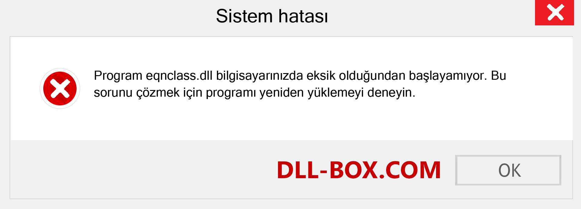 eqnclass.dll dosyası eksik mi? Windows 7, 8, 10 için İndirin - Windows'ta eqnclass dll Eksik Hatasını Düzeltin, fotoğraflar, resimler